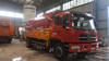 clw construction small size 28m mounted concrete pump cement pump truck