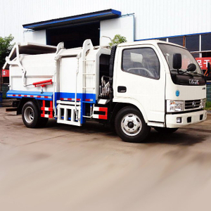 DONGFENG 120hp 4X2 6CBM Side Loading Garbage Compactor Truck