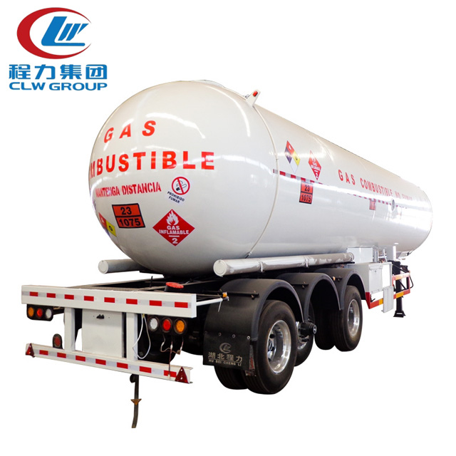 3 Axles 13,250Gallons LPG Propane Delivery Road Truck