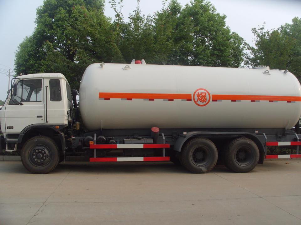 Dongfeng 10wheels 10MT Fully Pressurized LPG Propane Delivery Road Truck 