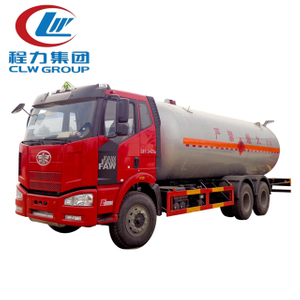 6 Wheels Fully Refrigerated Lpg Tanker Truck