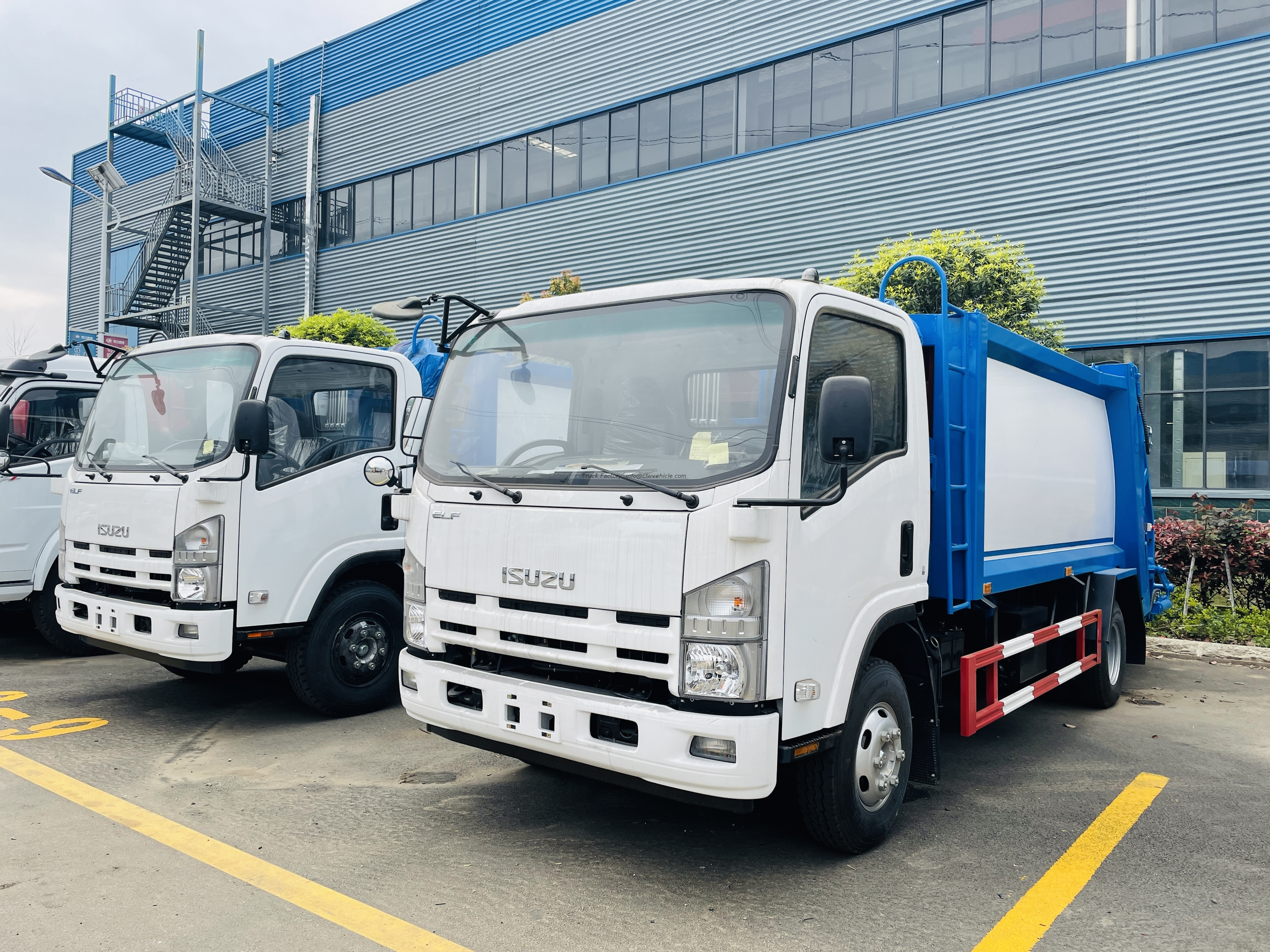 Roll Off Garbage Compactor Truck Environmental Protection