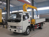Dongfeng 4X2 190HP 5tons Cargo Truck Mounted Crane