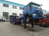 CLW Manufacturer Sinotruk 336 HP 8X4 Flatbed Transportation Truck
