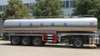 CLW 3 axles Stainless Steel Liquid Food Transport Semi Trailer 30,000 liters Milk Tank Trailer For Sale