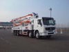 Sinotruk Howo construction 48m concrete pump truck mounted cement pump truck