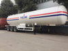 LPG Propane Tanker 3 Axles 56m3 Semi Trailer for Sale