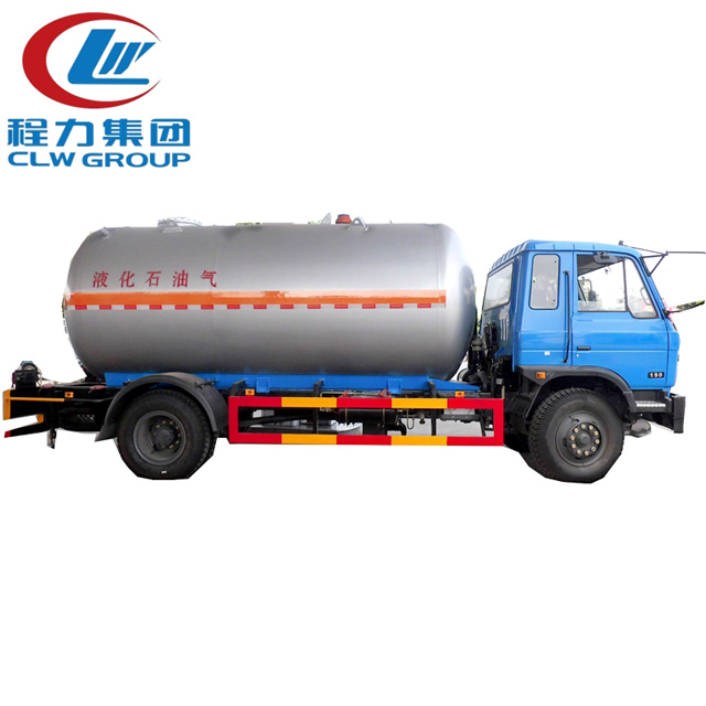Dongfeng 6X4 12MT Fully Refrigerated LPG Road Tank Truck