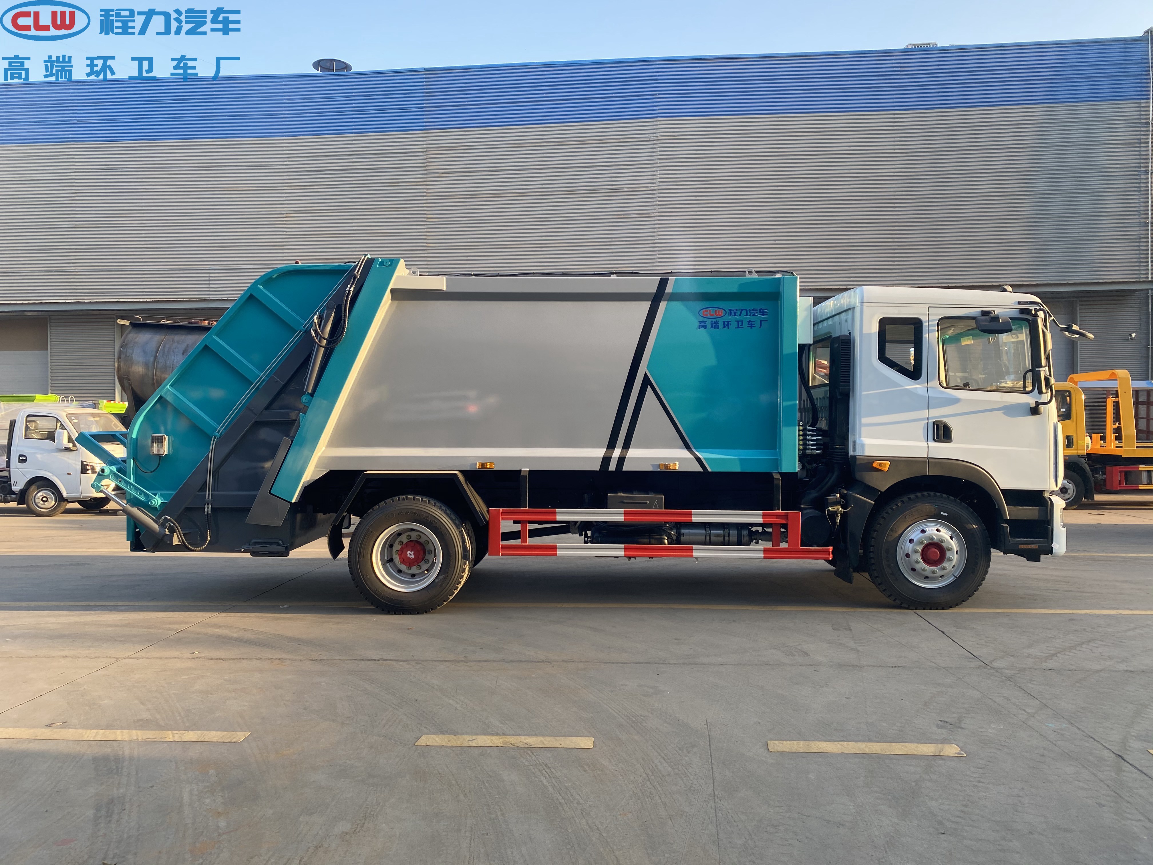 China Small Compression Garbage Capacity 10CBM Compactor Garbage Truck