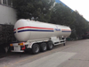 3 Axles 58.5m3 LPG Propane Tanker Semi Trailer for Sale