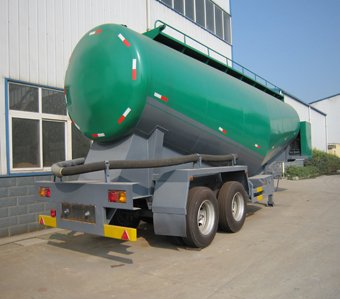 Heavy Load Powder Material Transport Tri-Axle Bulk Cement Tank Semi Trailer/truck Trailer(volume Optional)