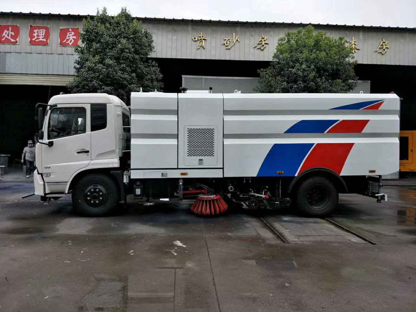 Dongfeng 16cbm Street Vacuum Cleaning Washer Truck