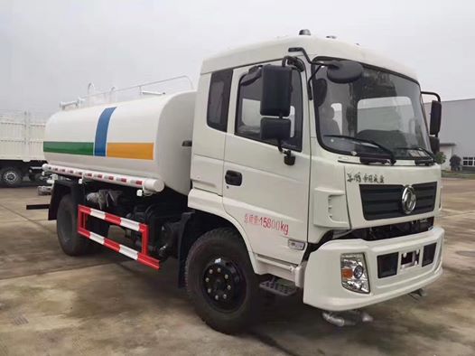 What is the working principle and structure of water tank truck