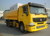 Howo 21.5cbm fuel tank truck 6*4 RHD with fueling system