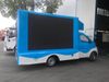 Foton 4*2 86hp LHD double-sided P4 color screen LED advertisement truck