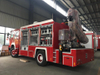 4x2 Japanese Brand 10T Knuckle Crane Fire Rescue Truck 