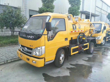 Foton 4x2 3m3 Small Fecal Suction Cleaning Tank Truck