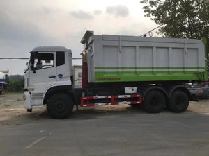 Dongfeng 24cbm 6*4 LHD Hook Lift Garbage Truck