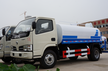 Dongfeng 5cbm LHD 4*2 water tank truck 
